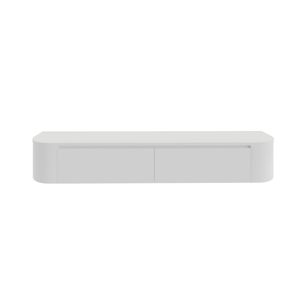 Dulce Japandi Tv-meubel 180 x 32 x 28 cm - Wit