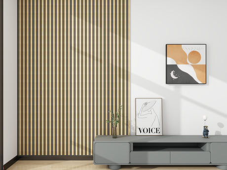 Akupanelgigant Rosenwood 3D Kunststof Naturel 270 x 12.2 cm