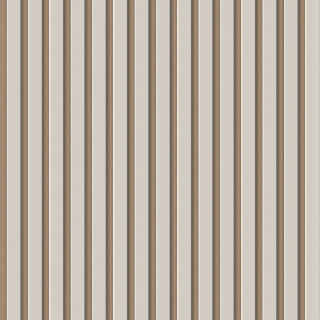 Akoestische panelen 260x60 cm - Beige on Beige