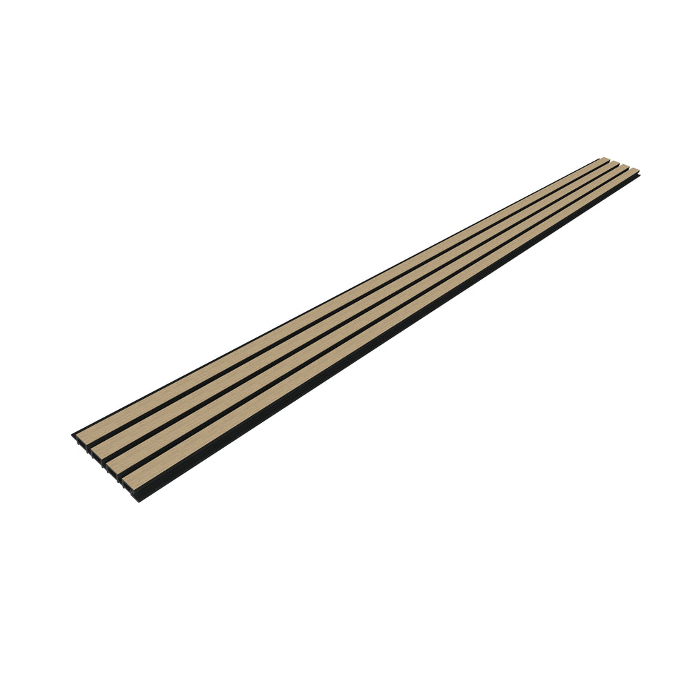 Composiet Gevelbekleding Naturel Lattenwand Wandpanelen 290 x 22 cm