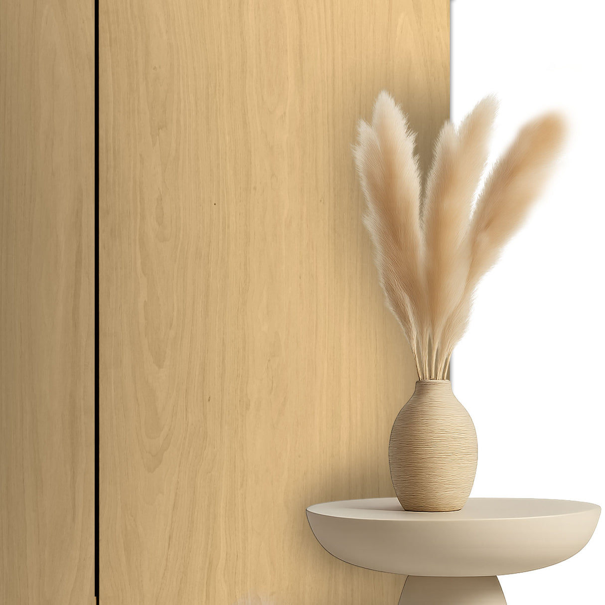 Decopanel Eiken Naturel 270 x 60 cm Akoestische wandpanelen