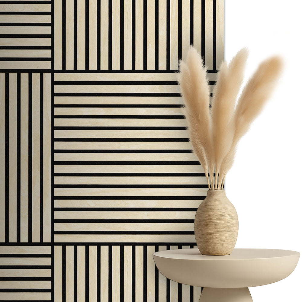 Akoestische panelen 60x60 cm - Eiken Ligt Naturel