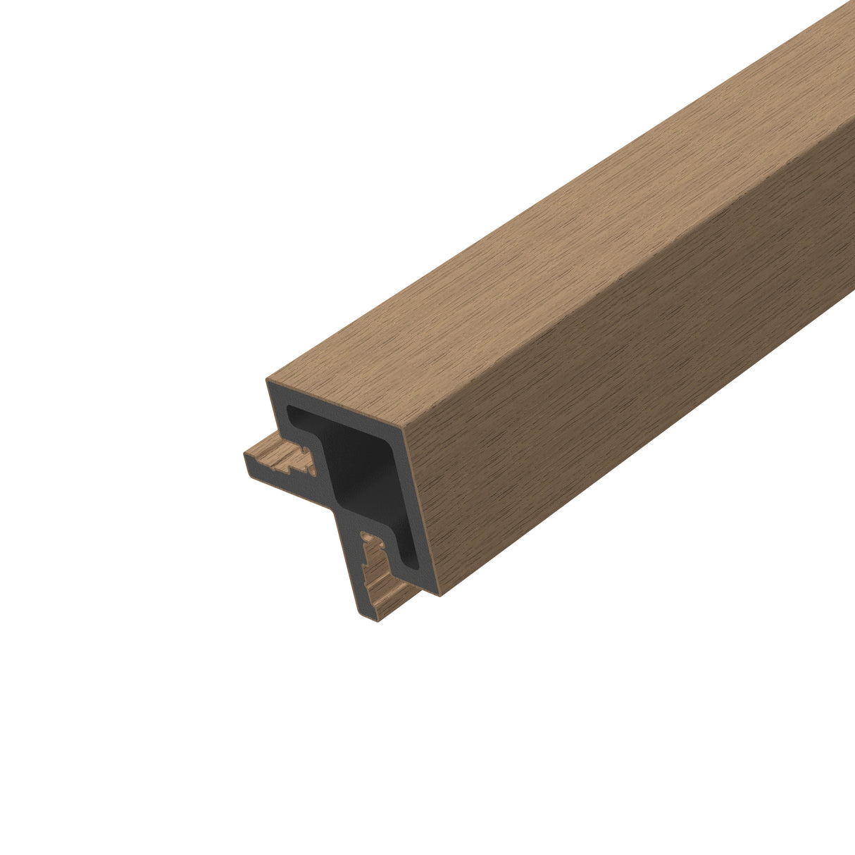 Afwerkprofiel Hoekprofiel binnenzijde Buitenpaneel Mokka 290 cm Gevel Tuin 3D