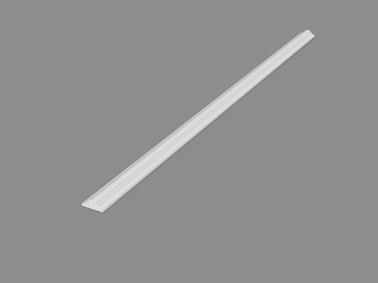 Sereno Sierlijst Muur Plafondlijst - 270 x 2.5 cm- Wit