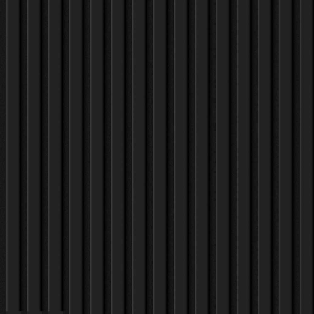 Akoestische panelen 270x60 cm - Nox Zwart