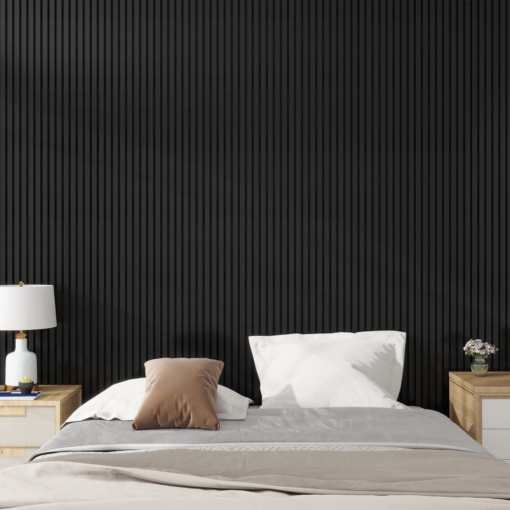 Akoestische panelen 270x60 cm - Nox Zwart