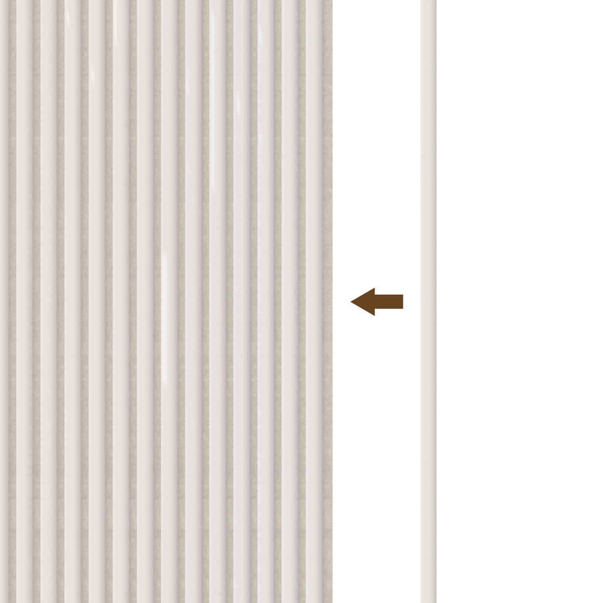 Eindlat Suede 280 cm - Snow Beige