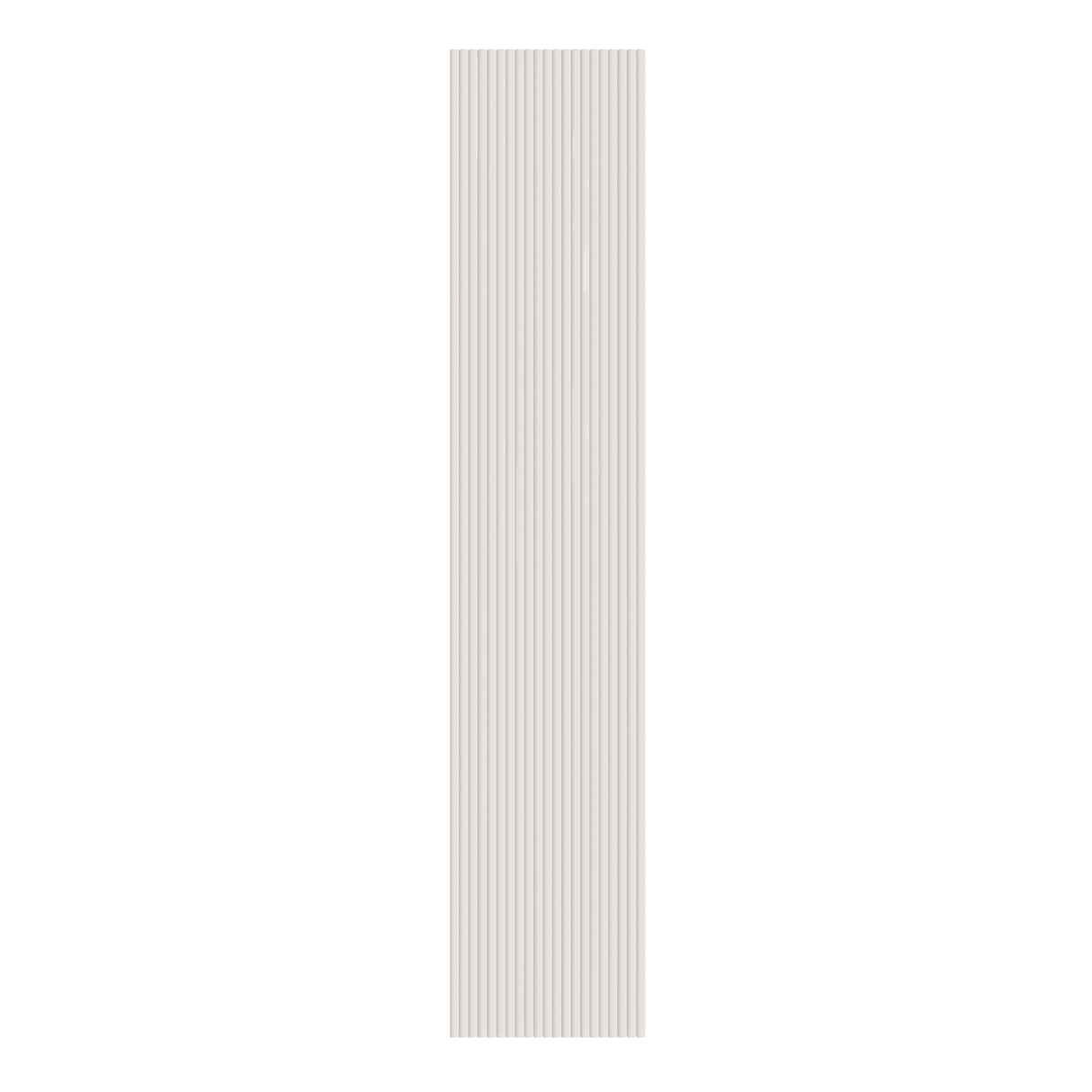 Akoestische Suede Solid Panelen 280x60 cm - Snow Beige