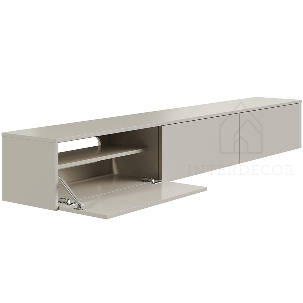 Madera TV-Meubel zwevend beige 240 cm