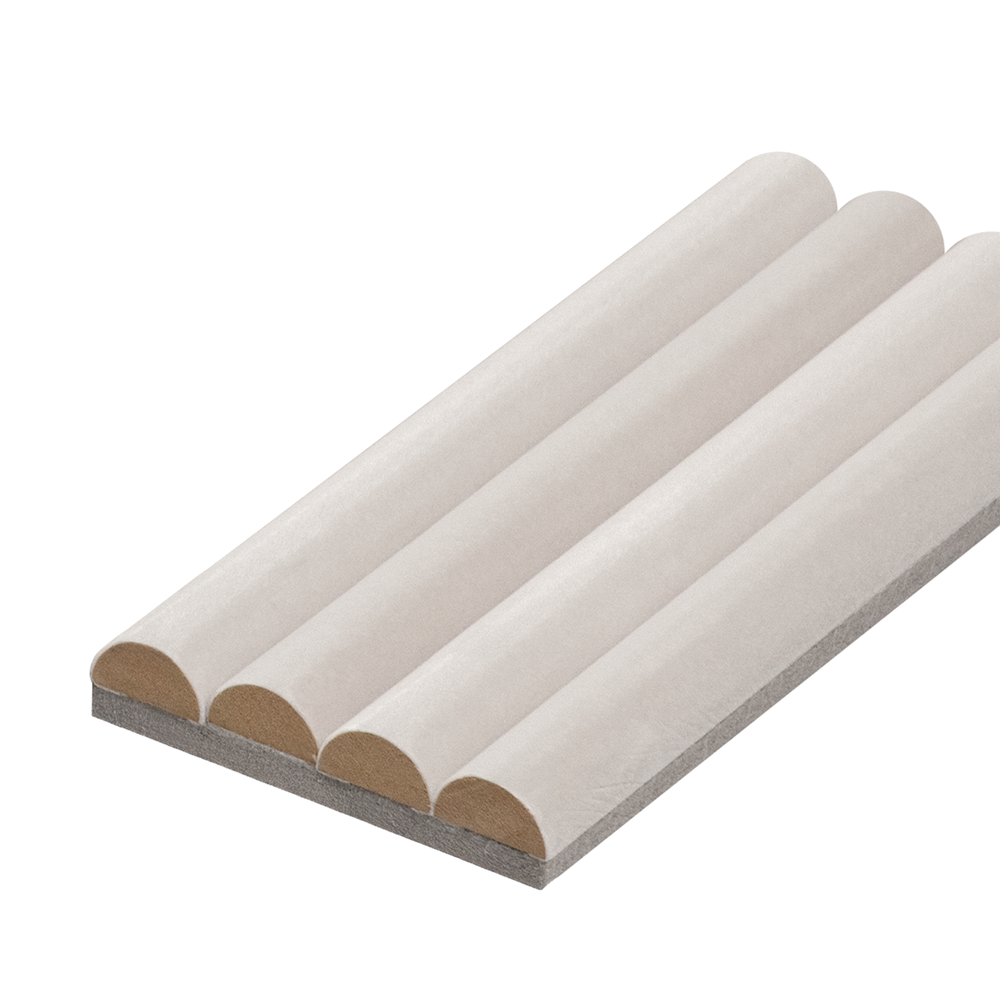 Proefstaal Akupanel Snow Beige Solid Suede