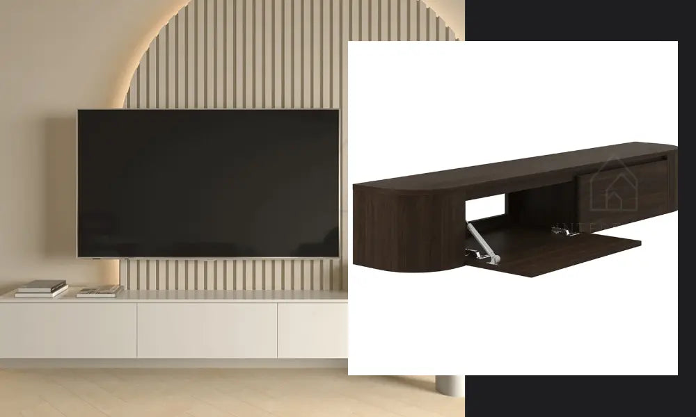 De tv meubel trend van 2026: Japandi stijl it is