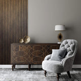 3D Kunststof Wandpanelen Walnoot Timeless Collection 270 x 12 cm | Set van 4