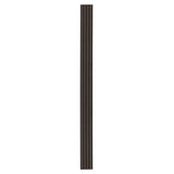 Composiet Gevelbekleding Dark Walnoot Lattenwand Wandpanelen 290 x 22 cm