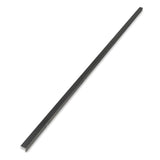 Afwerkstrip Buitenpaneel Zwart 290 cm Gevel Tuin 3D Houtnerf