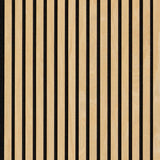 Akoestische panelen 270x60 cm - Eiken Naturel