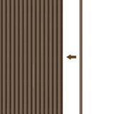 Eindlat Suede 280 cm - Chique Mokka