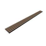 Composiet Gevelbekleding Mokka Lattenwand Wandpanelen 290 x 22 cm (PRE ORDER)