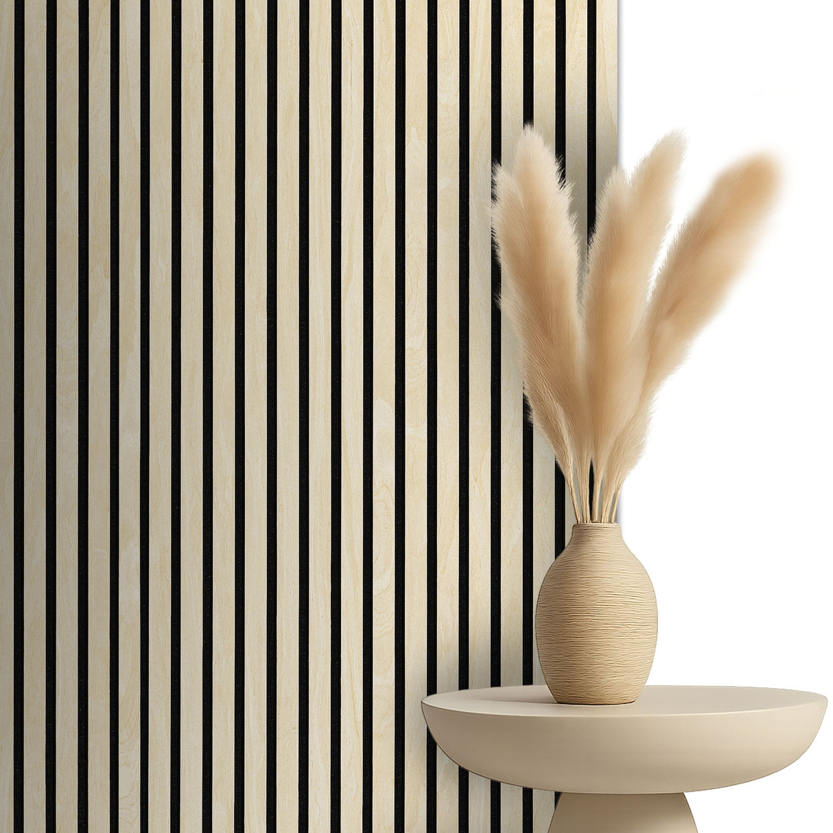 Akoestische panelen 260x60 cm - Eiken Light Naturel