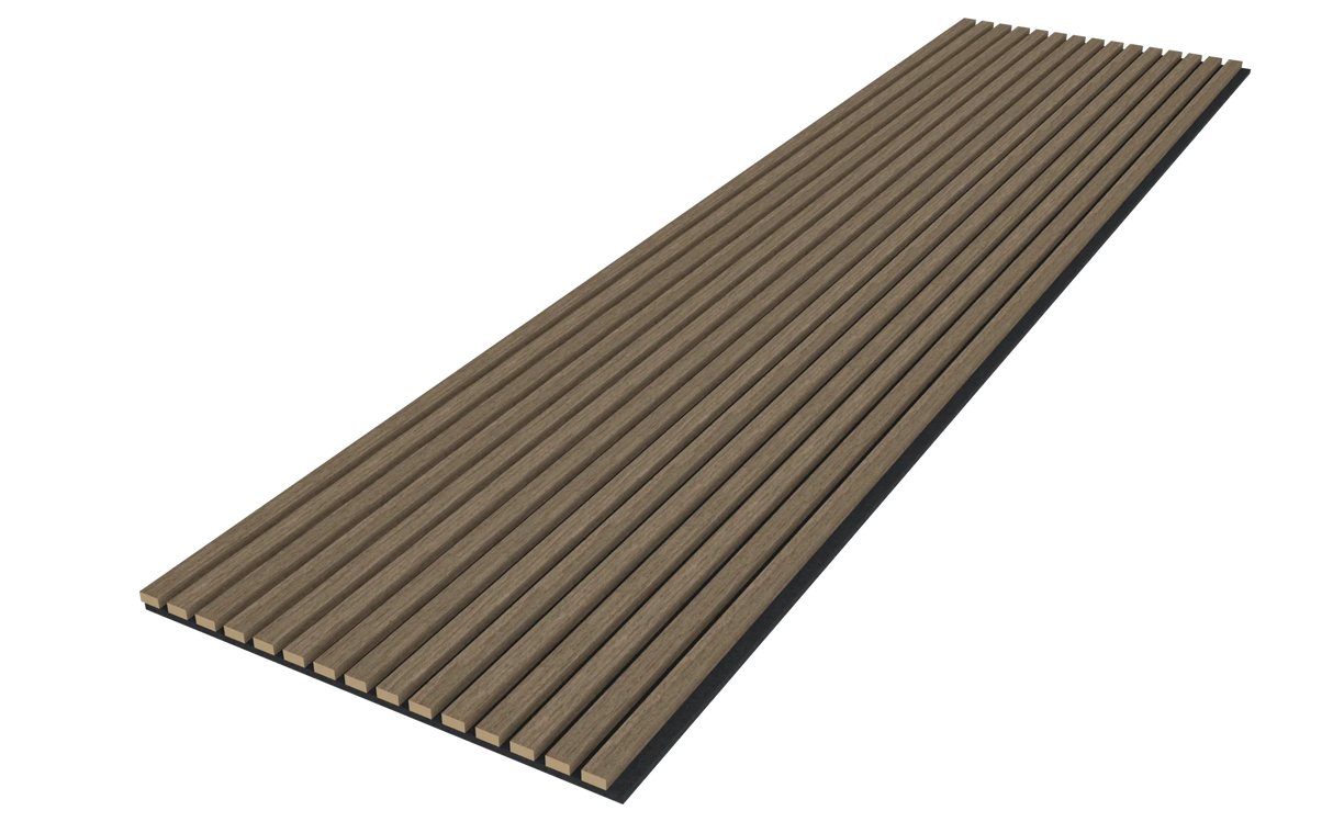 Akoestische panelen 260x60 cm - Eiken Walnoot