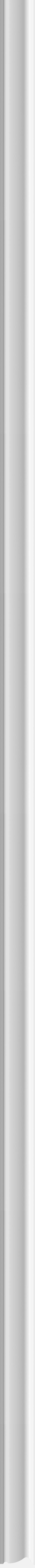 Natural Sierlijst Muur Plafondlijst - 270 x 3 cm - Wit