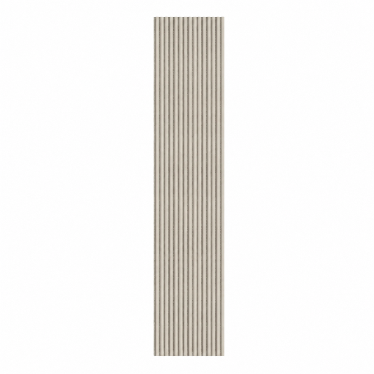 Akoestische Brushed Suede Space Panelen 280 x 60 x 2.1 cm - Beige