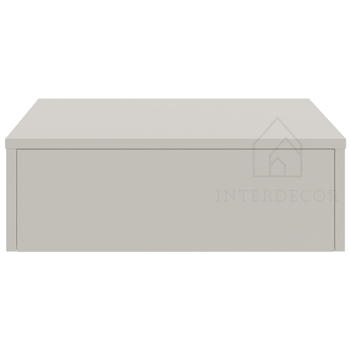 Gangkast zwevend beige 60x15x20 cm