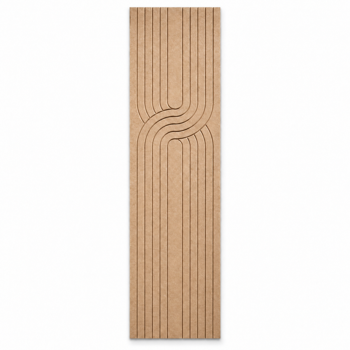 Akoestische Viltpanelen Japandi 280 x 60 cm - Dusty