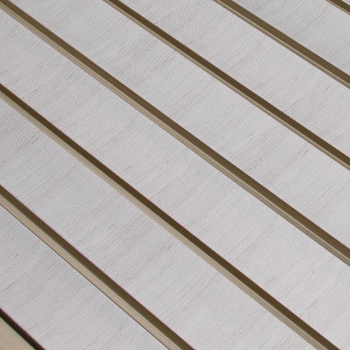 3D Kunststof Wandpanelen Wit Lumière Collection 270 x 12 cm | Set van 4