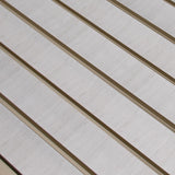3D Kunststof Wandpanelen Wit Lumière Collection 270 x 12 cm | Set van 4