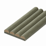 Proefstaal Akupanel Brushed Suede Solid Olijfgroen