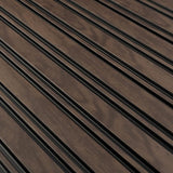 3D Kunststof Wandpanelen Walnoot Timeless Collection 270 x 12 cm | Set van 4