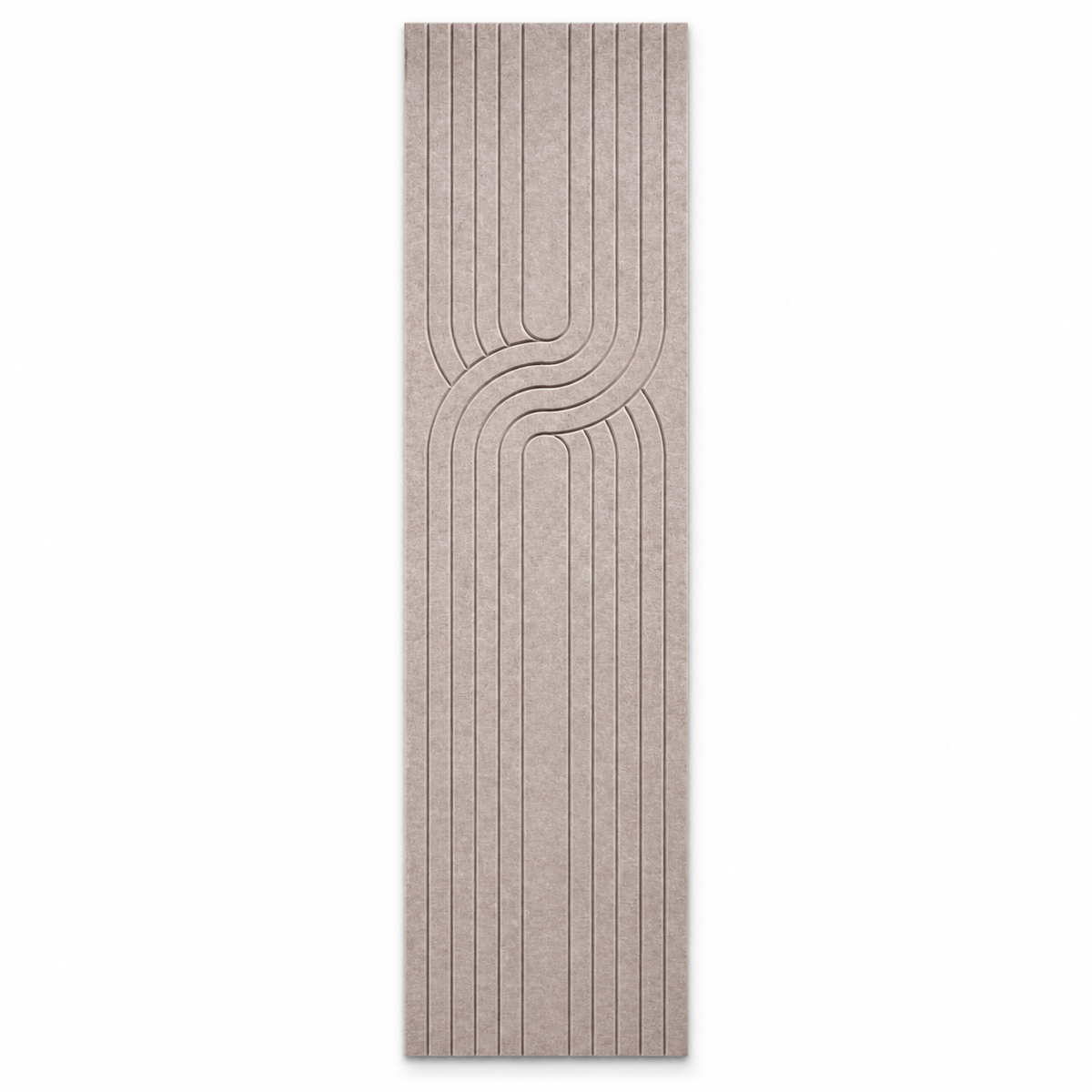 Akoestische Viltpanelen Japandi 280 x 60 cm - Beige
