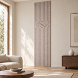 Akoestische Viltpanelen Japandi 280 x 60 cm - Beige