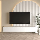 Madera TV-Meubel zwevend wit 240 cm