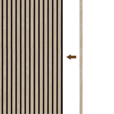 Eindlat 270 x 2.2 cm - Monza Visgraat