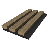 Rosenwood Akupanel Sample Eiken Walnoot Proefstaal Tester Lattenwand Akoestische wandpanelen