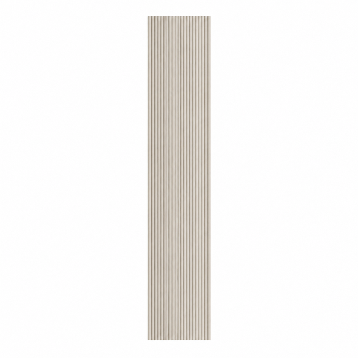 Akoestische Brushed Suede Solid Panelen 280 x 60 x 2.4 cm - Beige