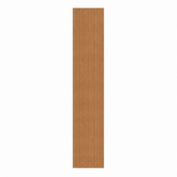 Akoestische Brushed Suede Solid Panelen 280 x 60 x 2.4 cm - Cognac